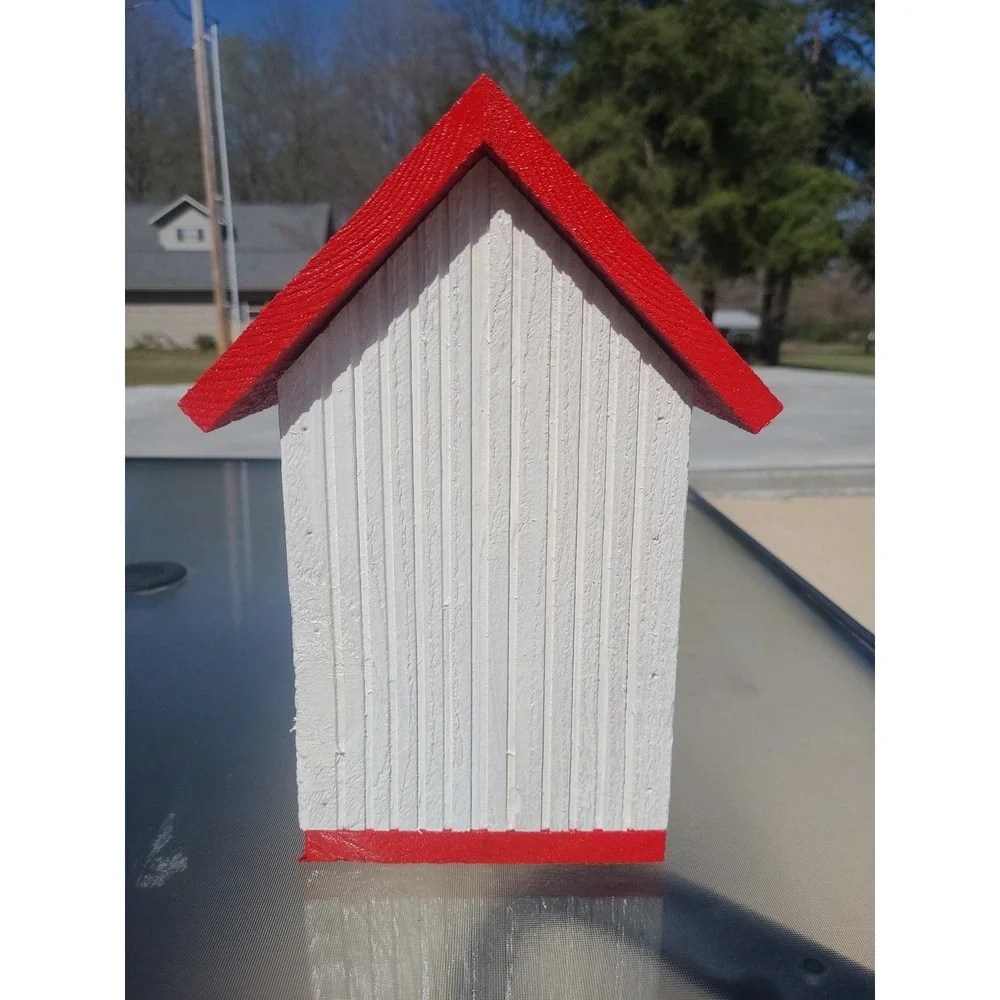 Teacher Theme Custom Made Brand New Bird House Amazing Detail & Color 11' by 11'
